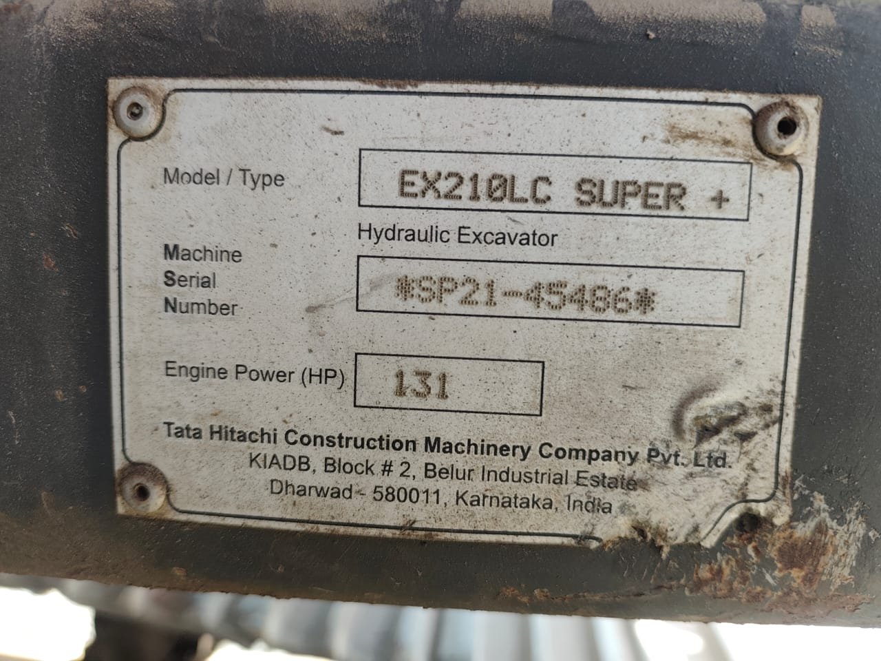 Standard Excavator 8T